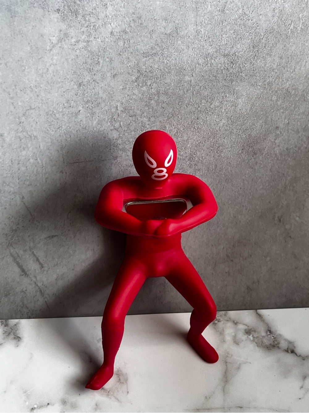 Kikkerland Red Luchador Bottle Opener